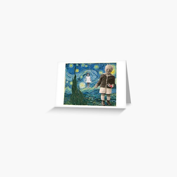 The Artist & the Ballerina Greeting Card