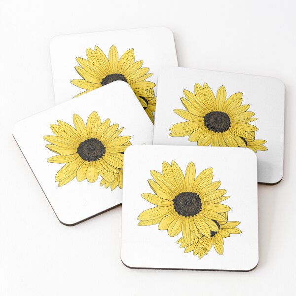 Item preview, Colorful Double Sunflower designed and sold by Moon Dog Art.