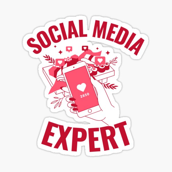 Item preview, Social Media Expert designed and sold by 87-Aesthetics.