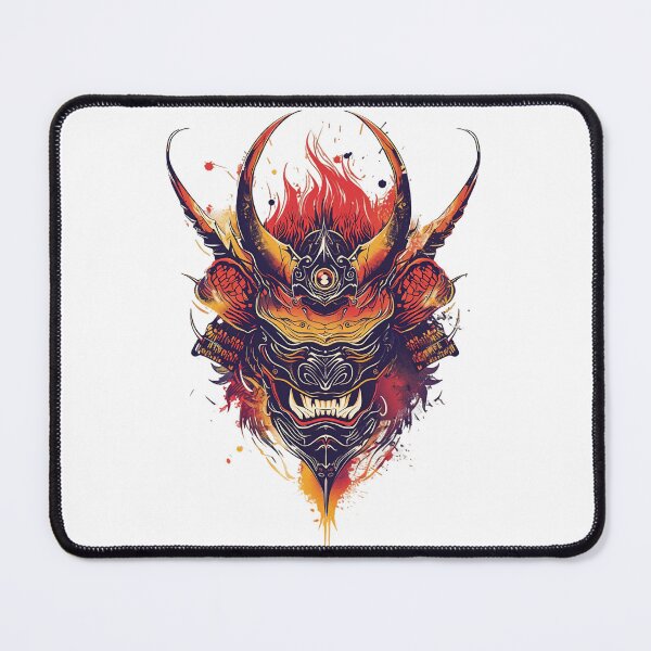 Item preview, Blazing Samurai Spirit: Oni Mask Inferno designed and sold by ShogunStyle.