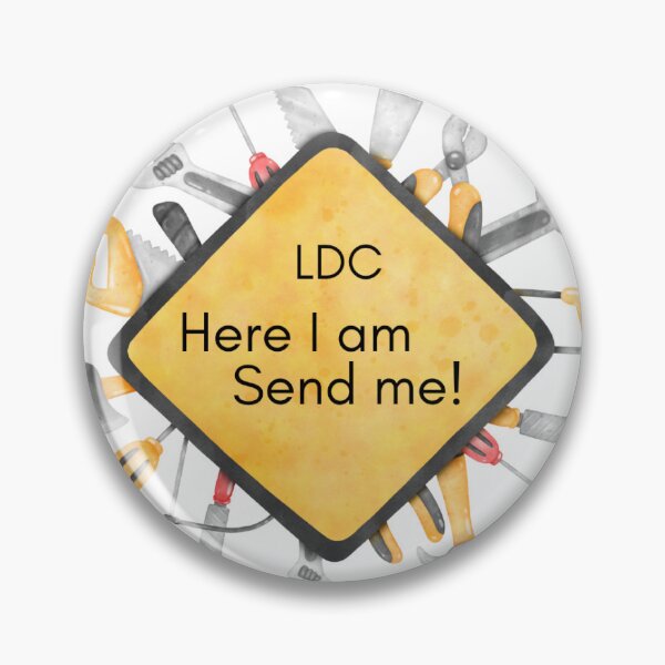 Item preview, Here I Am Send Me! LDC designed and sold by GiftableGems.