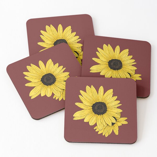 Item preview, Colorful Double Sunflower designed and sold by Moon Dog Art.