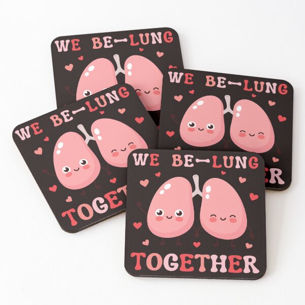 Item preview, We Be-Lung Together Respiratory Therapist Couples Valentine T-Shirt designed and sold by WAB Garb.