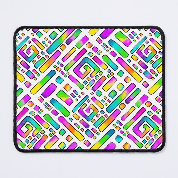 Item preview, Bright Rainbow Aztec Design PNG designed and sold by Sonya Gray.