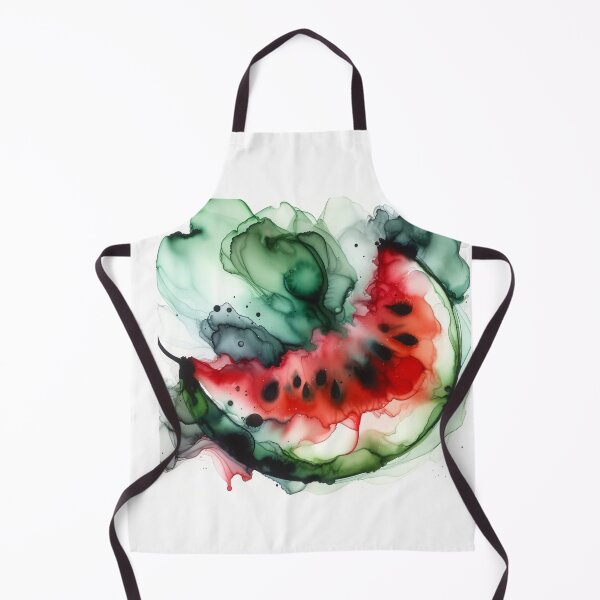Item preview, Abstract Watermelon Watercolor Art designed and sold by mymagicstoreus.