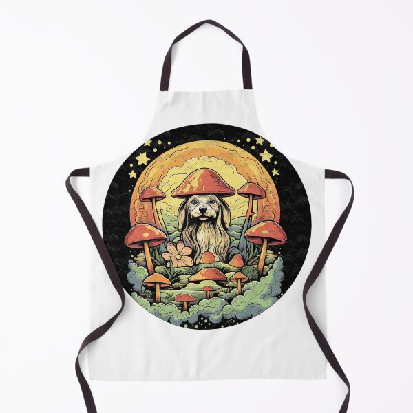 Item preview, "Enchanted Canine Grove: Mushroom Cap Odyssey" designed and sold by MrjotanArtisy.