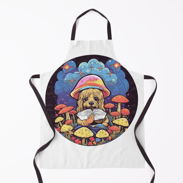 Item preview, "Celestial Sporehound: Dog in Mushroom Wonderland" designed and sold by MrjotanArtisy.