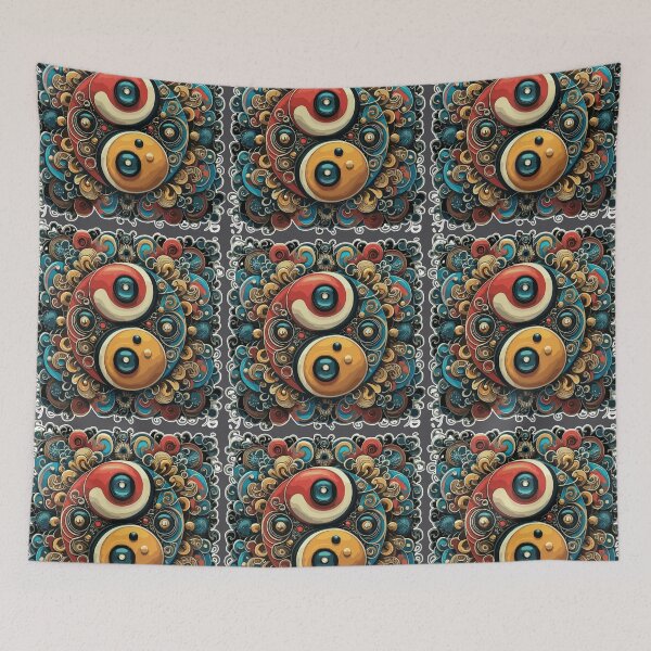 Item preview, Yin Yang Cosmic Harmony  designed and sold by PopezBiz.