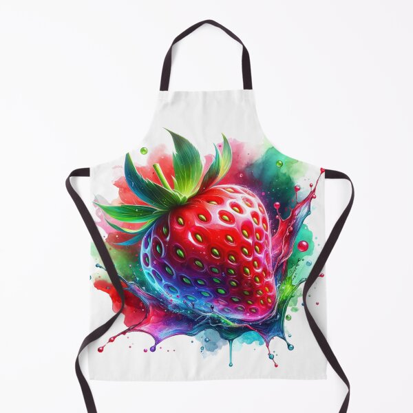 Item preview, Vibrant Strawberry Splash Artwork designed and sold by mymagicstoreus.