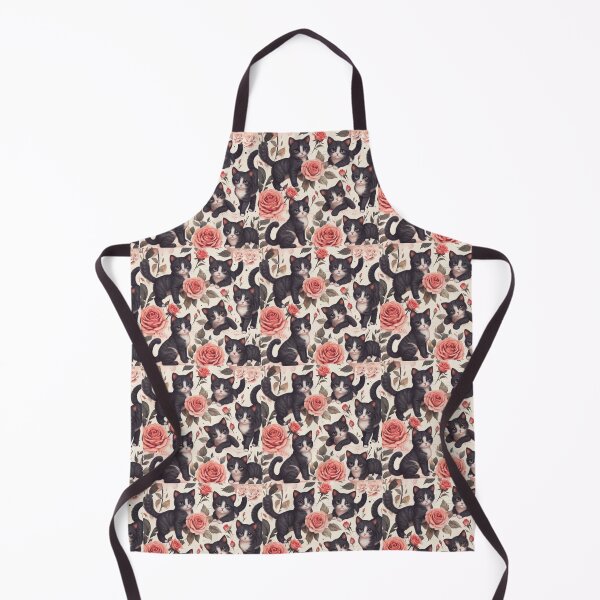 Item preview, Black Cats  Love Roses  designed and sold by BotunPeony.