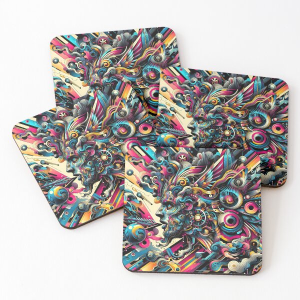 Item preview, Colorful Abstract Neoclassical Design designed and sold by Alessei.