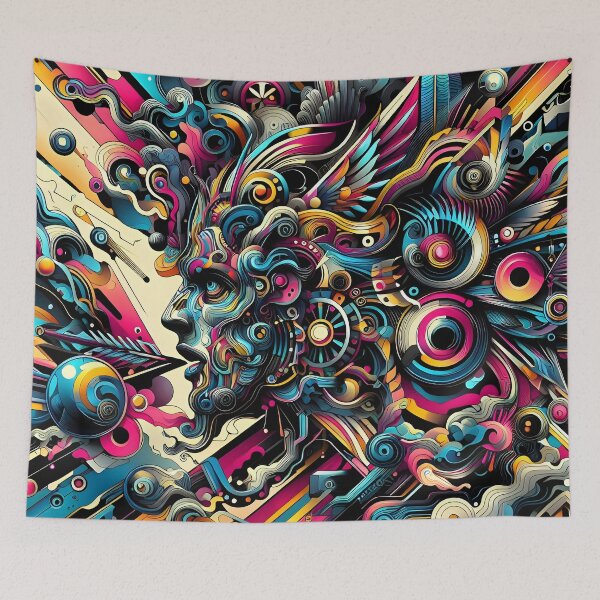 Item preview, Colorful Abstract Neoclassical Design designed and sold by Alessei.