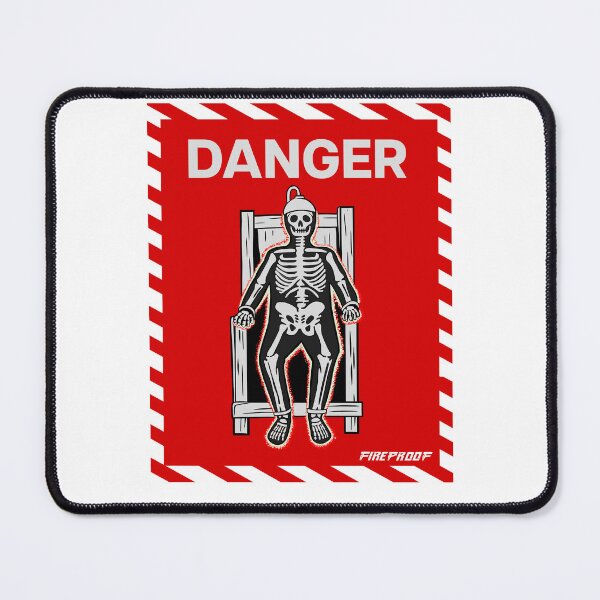 Item preview, Danger ART STICKER WARNING designed and sold by ERICELIART.