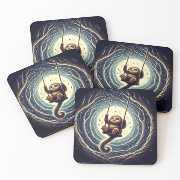 Item preview, Ape Arboreal Wonderland Canvas designed and sold by Daniel Dudgeon.