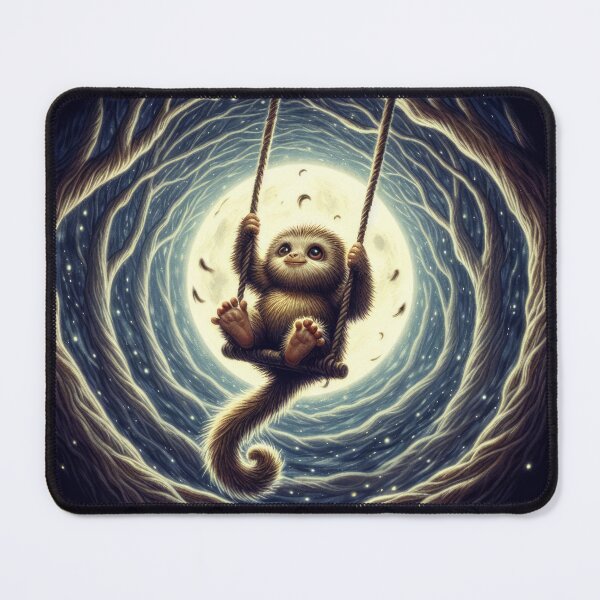 Item preview, Ape Arboreal Wonderland Canvas designed and sold by Daniel Dudgeon.