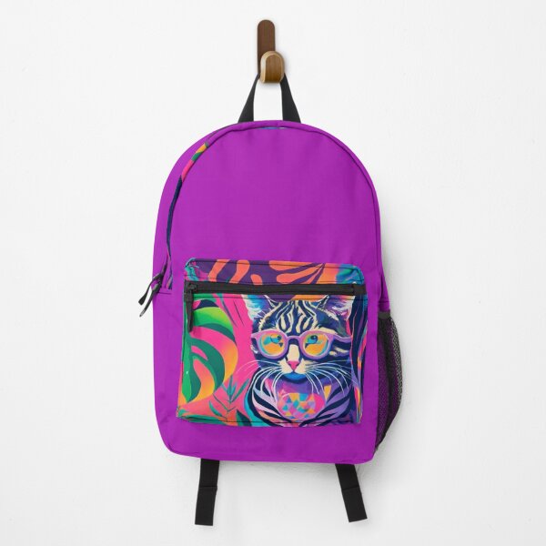 Item preview, Tropical Feline in Chromatic Splendor designed and sold by WanderingCanvas.