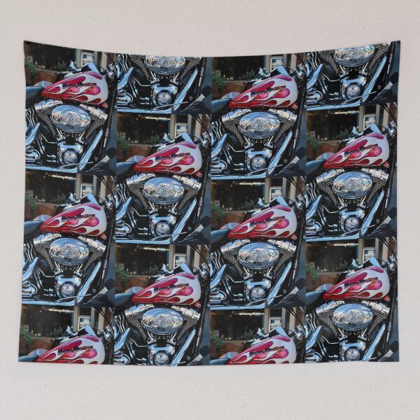 Item preview, Red and White Flames designed and sold by Linda Bianic.