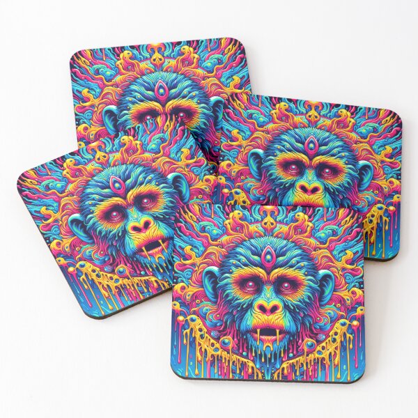 Item preview, Astral Monkey Apes Art designed and sold by Daniel Dudgeon.