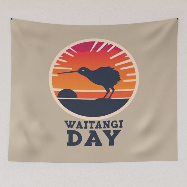 Item preview, Waitangi Day New Zealand Vintage designed and sold by UrbanGraphixs.