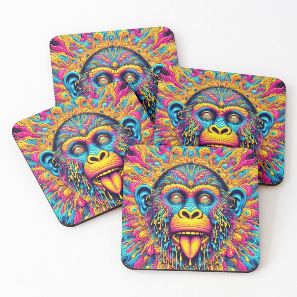 Item preview, Chromatic Monkey Canopy Caprice designed and sold by Daniel Dudgeon.