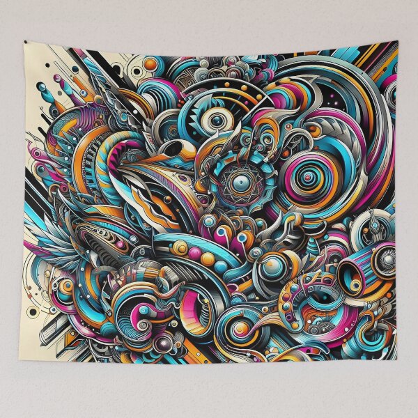 Item preview, Colorful Abstract Design designed and sold by Alessei.