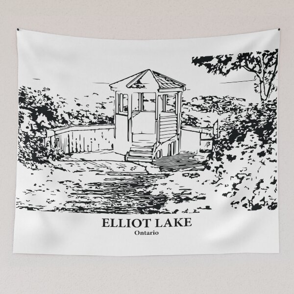 Item preview, Lago Elliot - Ontario designed and sold by Lakeric Cityscapes.