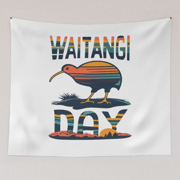 Item preview, Waitangi Day New Zealand Vintage designed and sold by UrbanGraphixs.