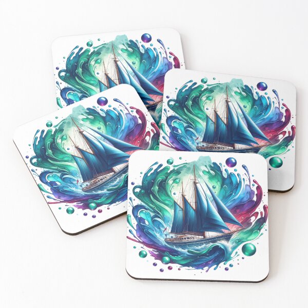 Item preview,  Sailing Boats Scene designed and sold by mymagicstoreus.