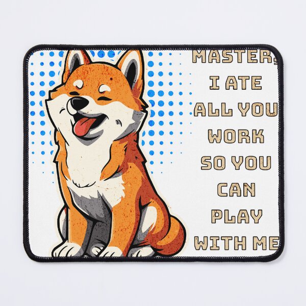 Item preview, Shiba ate homework designed and sold by ZaponistanASSR.