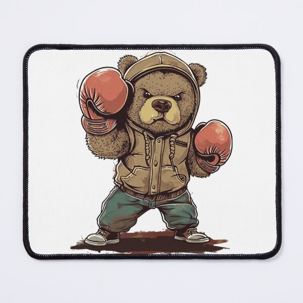 Item preview, Bear Brawl: Old School Boxing in Style designed and sold by pickaxflapper0p.