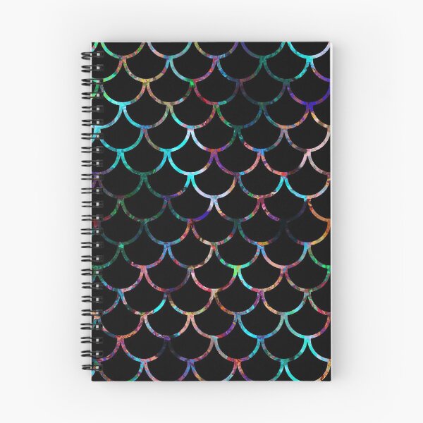 Item preview, Abstract Black Fish Scales Pattern designed and sold by Jared Davies.