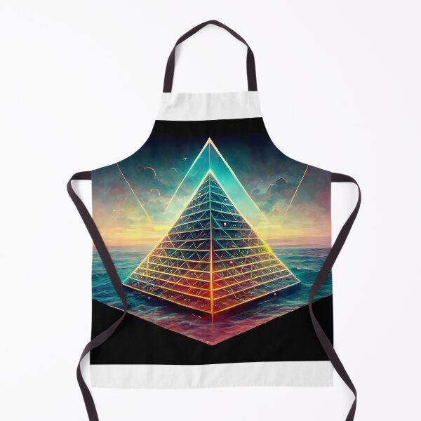Item preview, Pyramid on the sea designed and sold by SabyDigitalArt.