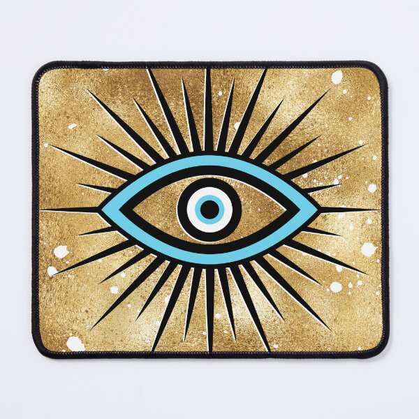 Item preview, Mystic Golden Evil Eye designed and sold by MPillustration.