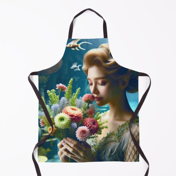 Item preview, Underwater Fantasy with Floral Mermaid Grace designed and sold by mymagicstoreus.
