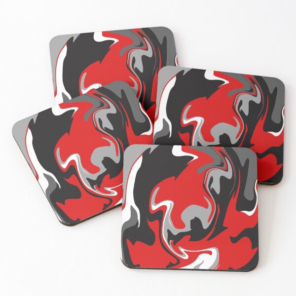 Item preview, Red and black marble designed and sold by emisnotcold.