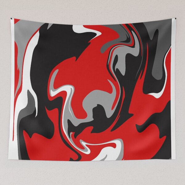 Item preview, Red and black marble designed and sold by emisnotcold.