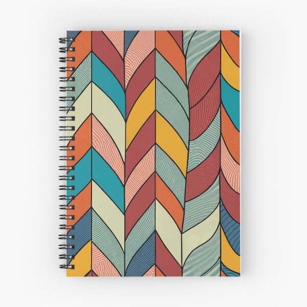 Item preview, Contemporary Harmony Vibrant Minimalist Zig Zag Curves Line designed and sold by Tamas Das.