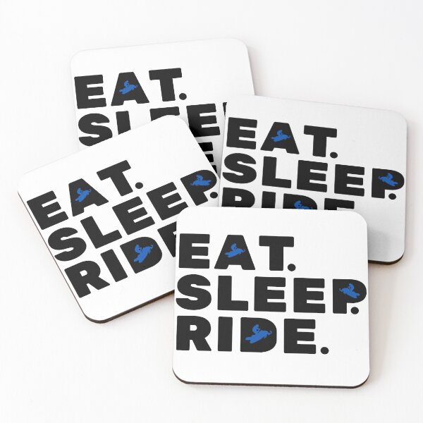 Item preview, Eat Sleep Ride Snowmobile snow mobile designed and sold by AIVDesignCo.