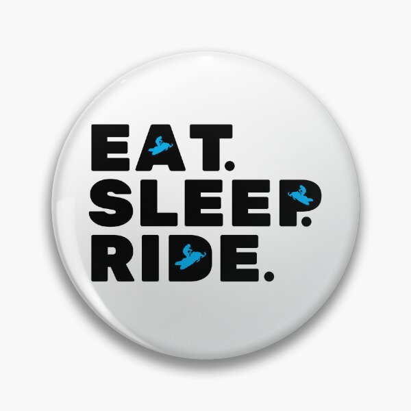 Item preview, Eat Sleep Ride Snowmobile snow mobile designed and sold by AIVDesignCo.