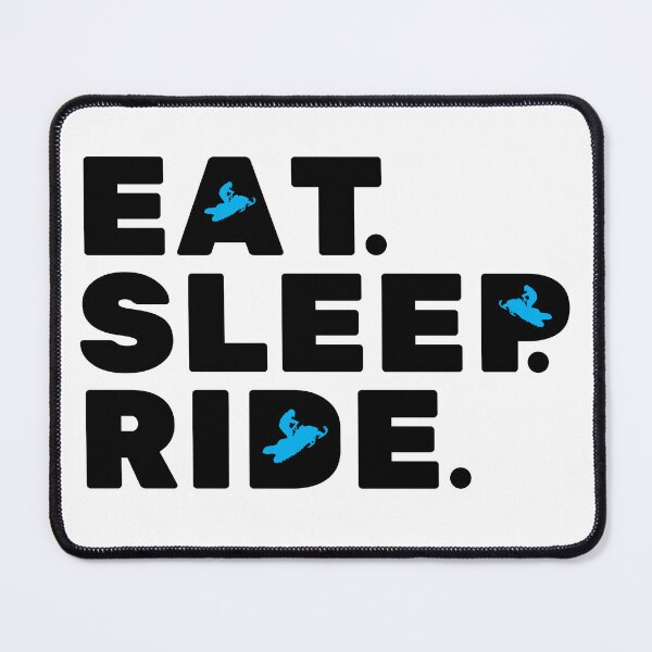 Item preview, Eat Sleep Ride Snowmobile snow mobile designed and sold by AIVDesignCo.