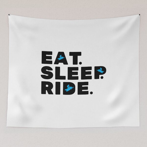 Item preview, Eat Sleep Ride Snowmobile snow mobile designed and sold by AIVDesignCo.