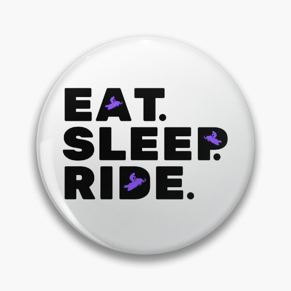 Item preview, Eat Sleep Ride Snowmobile snow mobile designed and sold by AIVDesignCo.