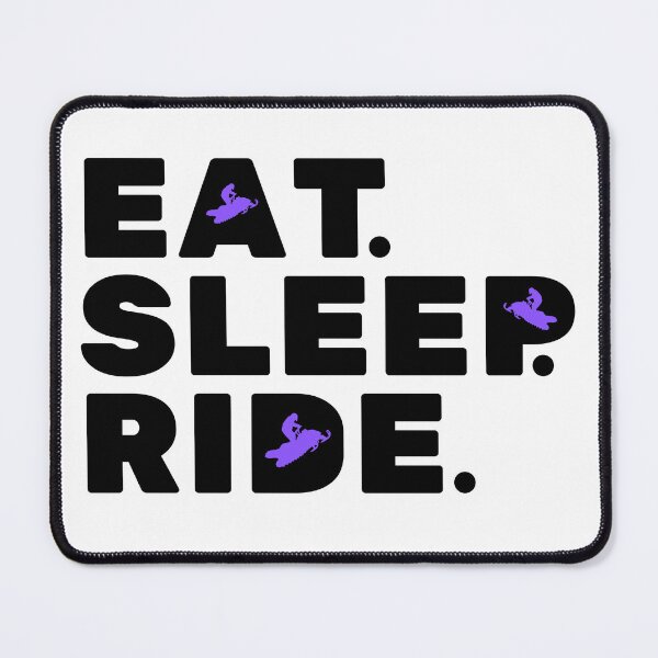 Item preview, Eat Sleep Ride Snowmobile snow mobile designed and sold by AIVDesignCo.