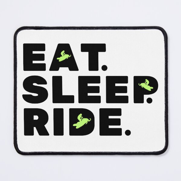 Item preview, Eat Sleep Ride Snowmobile snow mobile designed and sold by AIVDesignCo.