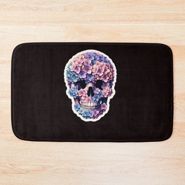Item preview,  Strawberry Skull: Artistic Fusion Volume 3 Floral Die - Cut Sticker designed and sold by mymagicstoreus.