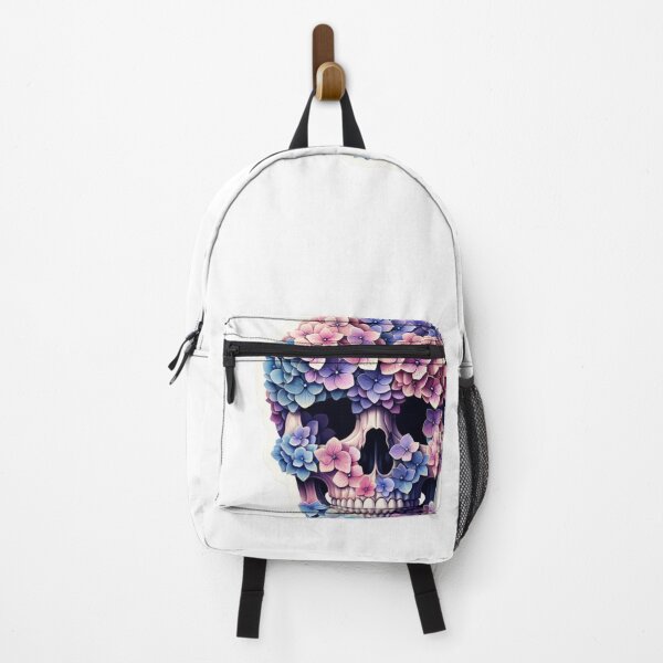 Item preview,  Strawberry Skull: Artistic Fusion Volume 3 Floral Die - Cut Sticker designed and sold by mymagicstoreus.