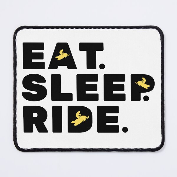 Item preview, Eat Sleep Ride Snowmobile snow mobile designed and sold by AIVDesignCo.
