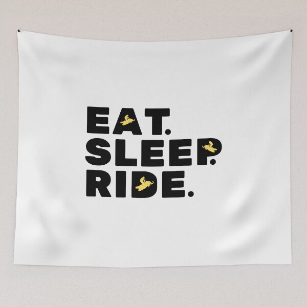 Item preview, Eat Sleep Ride Snowmobile snow mobile designed and sold by AIVDesignCo.