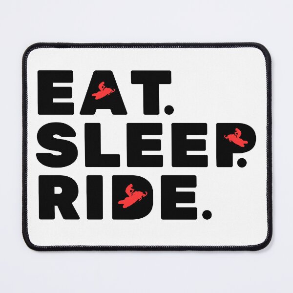 Item preview, Eat Sleep Ride Snowmobile snow mobile designed and sold by AIVDesignCo.