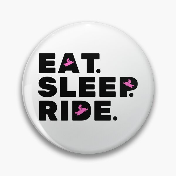 Item preview, Eat Sleep Ride Snowmobile snow mobile designed and sold by AIVDesignCo.